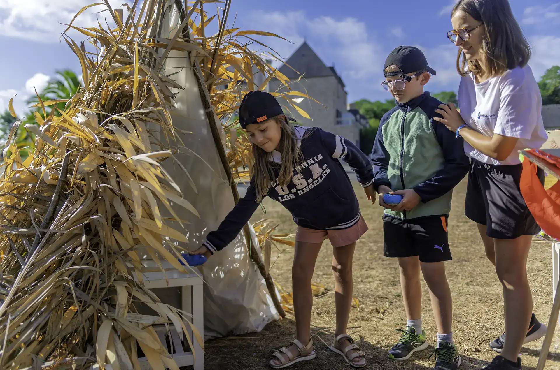 Examples of children’s activities in July and August at the Goélia Le Domaine des Mauriers holiday resort in St Malo. 