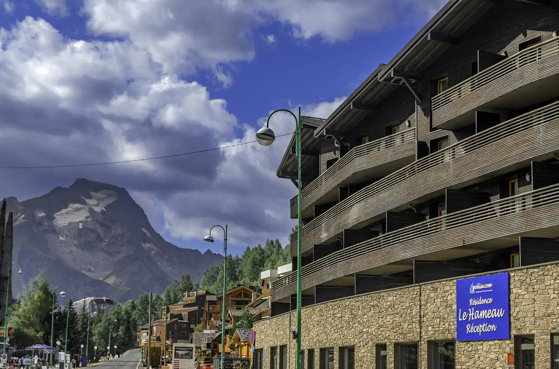 The Goélia Le Hameau holiday residence in Les Deux Alpes