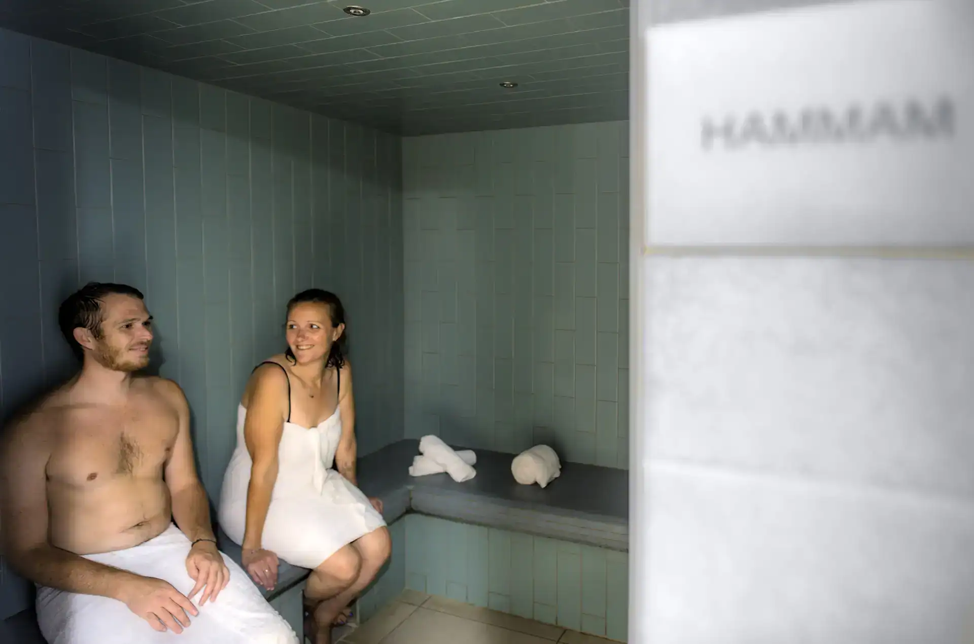 Hammam at the Goélia le Hameau holiday residence in Les Deux Alpes