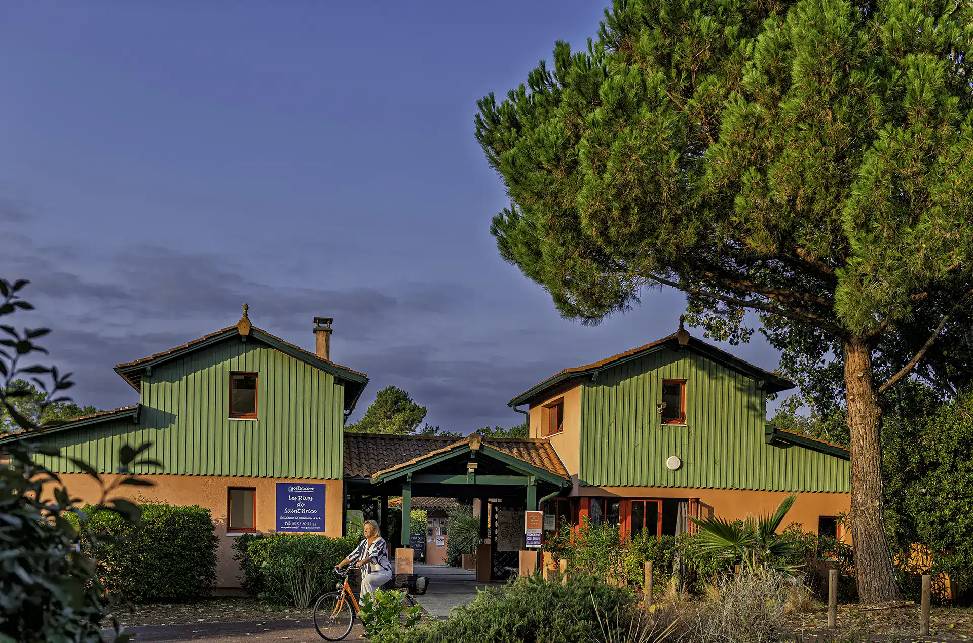 La résidence de vacances Goélia Les Rives de St Brice à Arès Sur le Bassin d'Arcachon