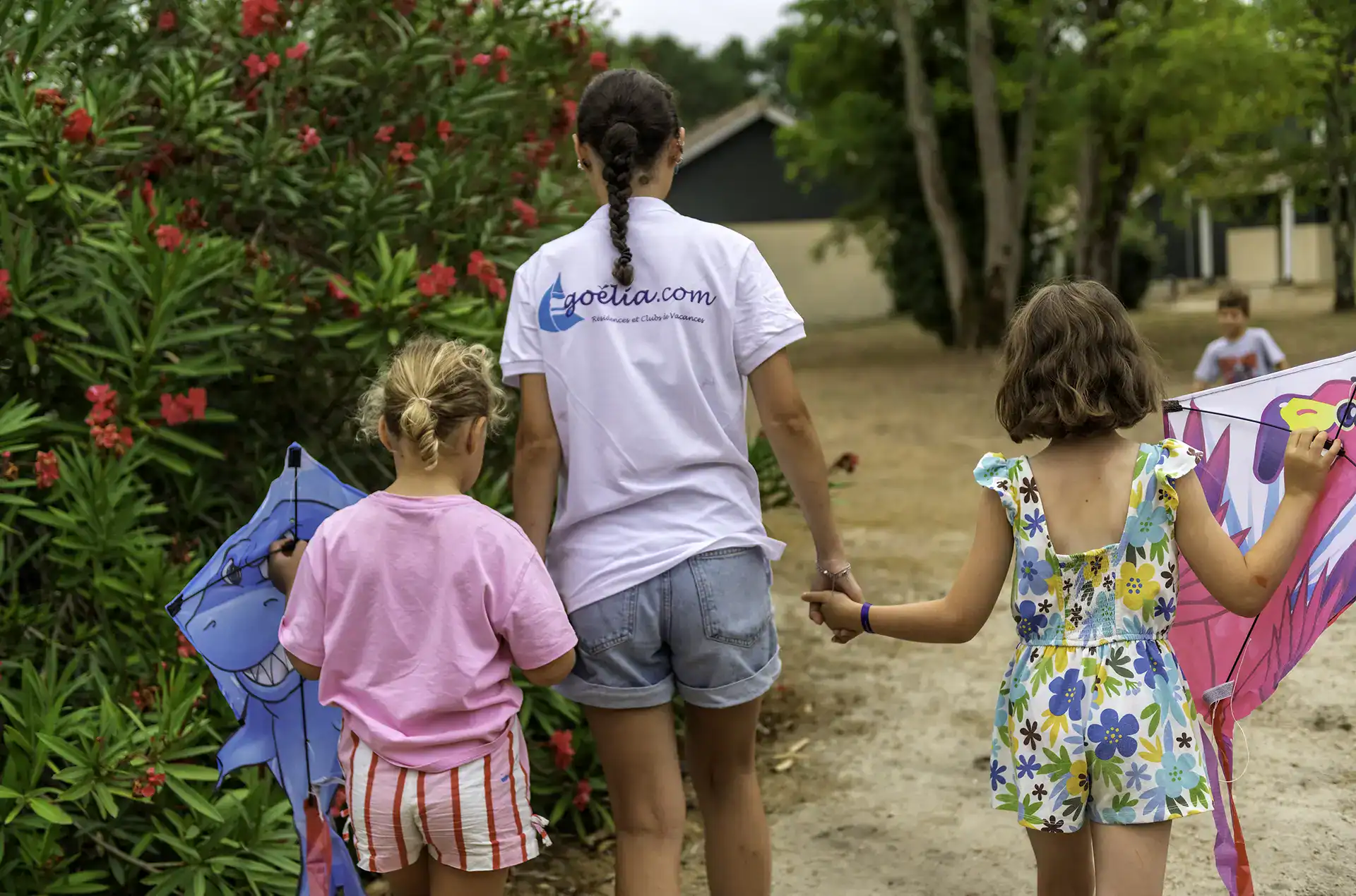 Club enfants (en juillet et août) de la résidence de vacances Goélia Les Rives de St Brice à Arès sur le Bassin d'Arcachon