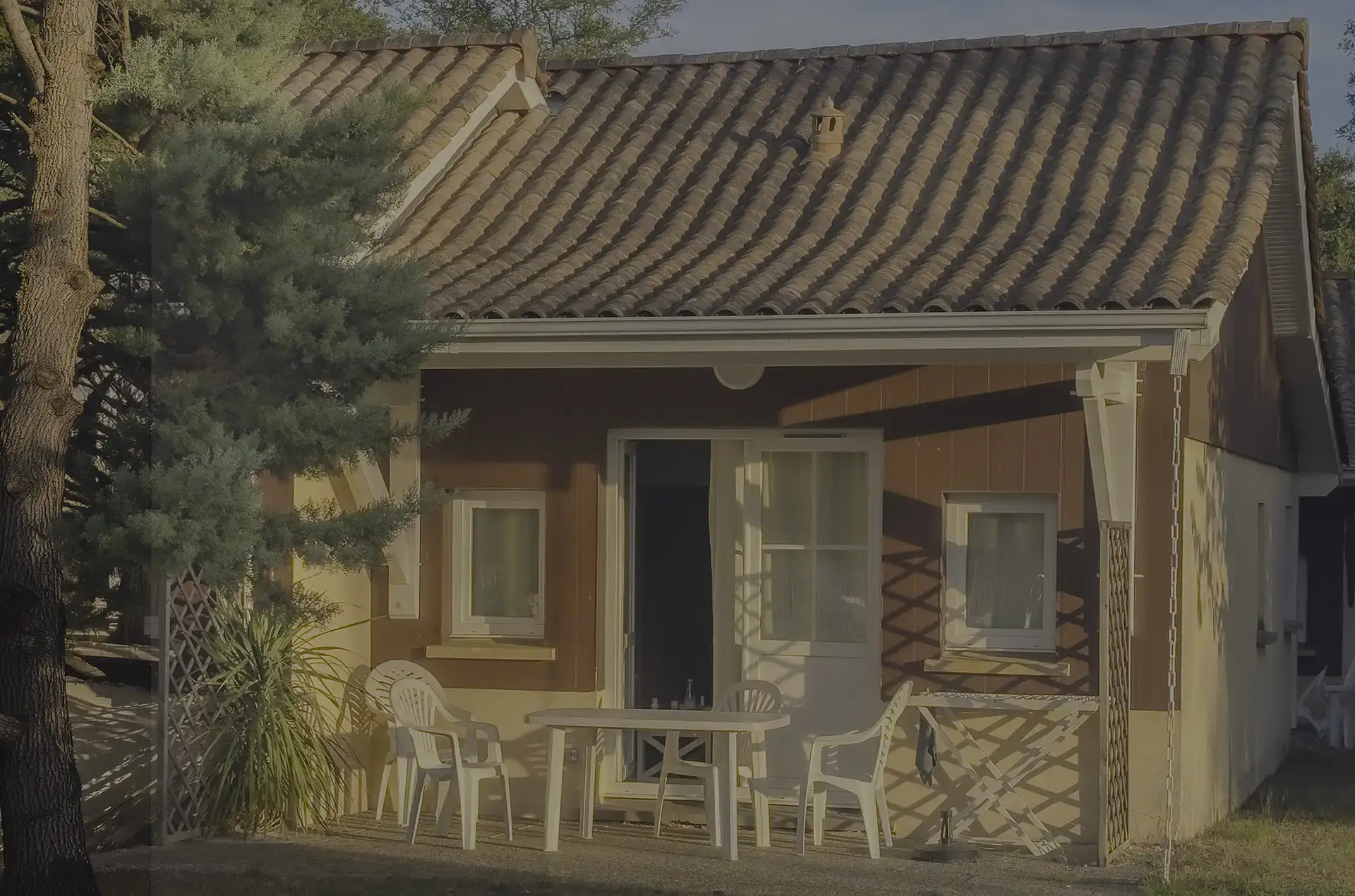 Exemple d'une maison arcachonnaise 2 pièces 4 personnes de la résidence de vacances Goélia Les Rives de St Brice à Arès sur le Bassin d'Arcachon