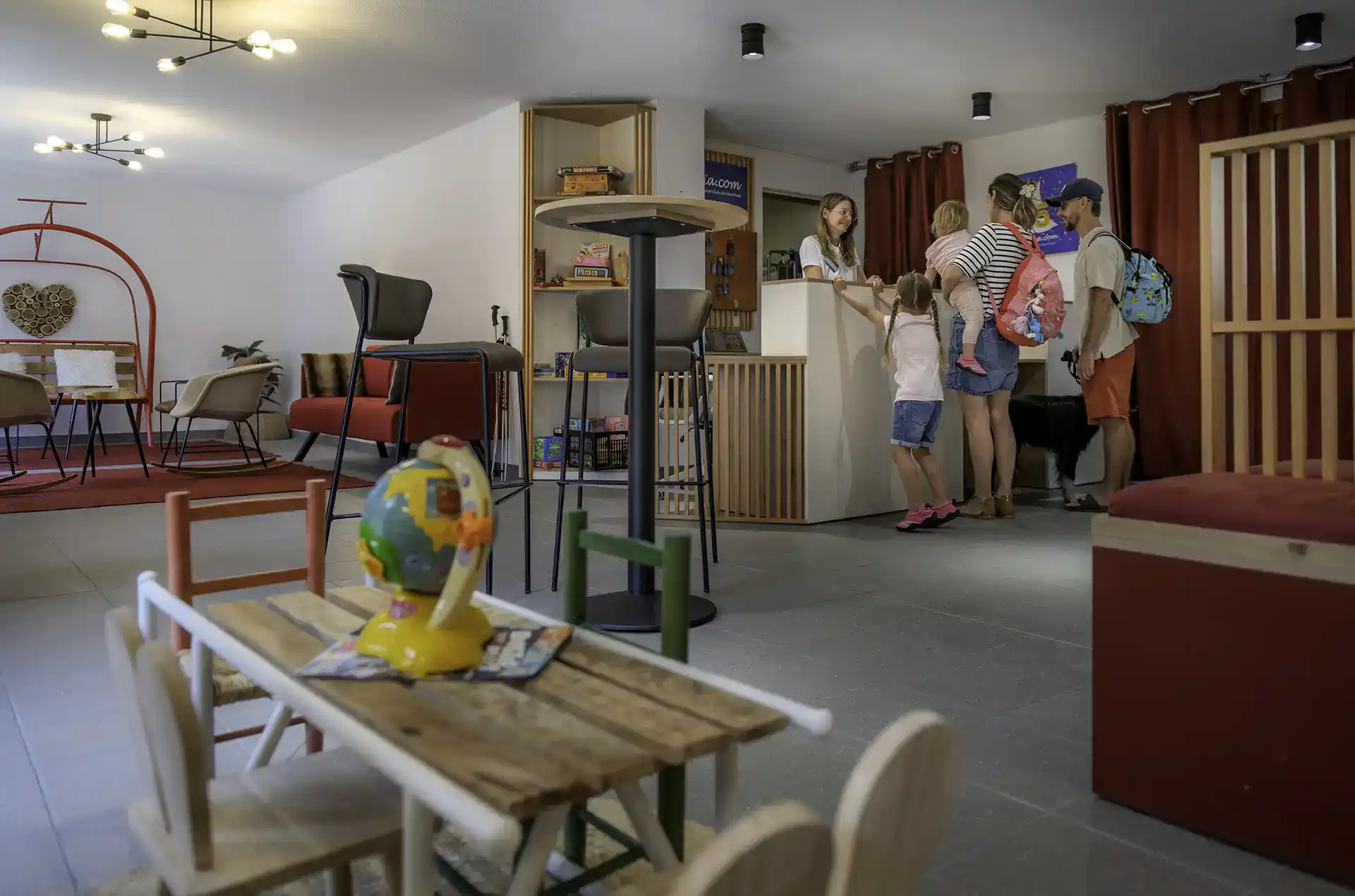 Réception de la résidence de vacances Goélia Les Balcons d'Anaïs à la Norma