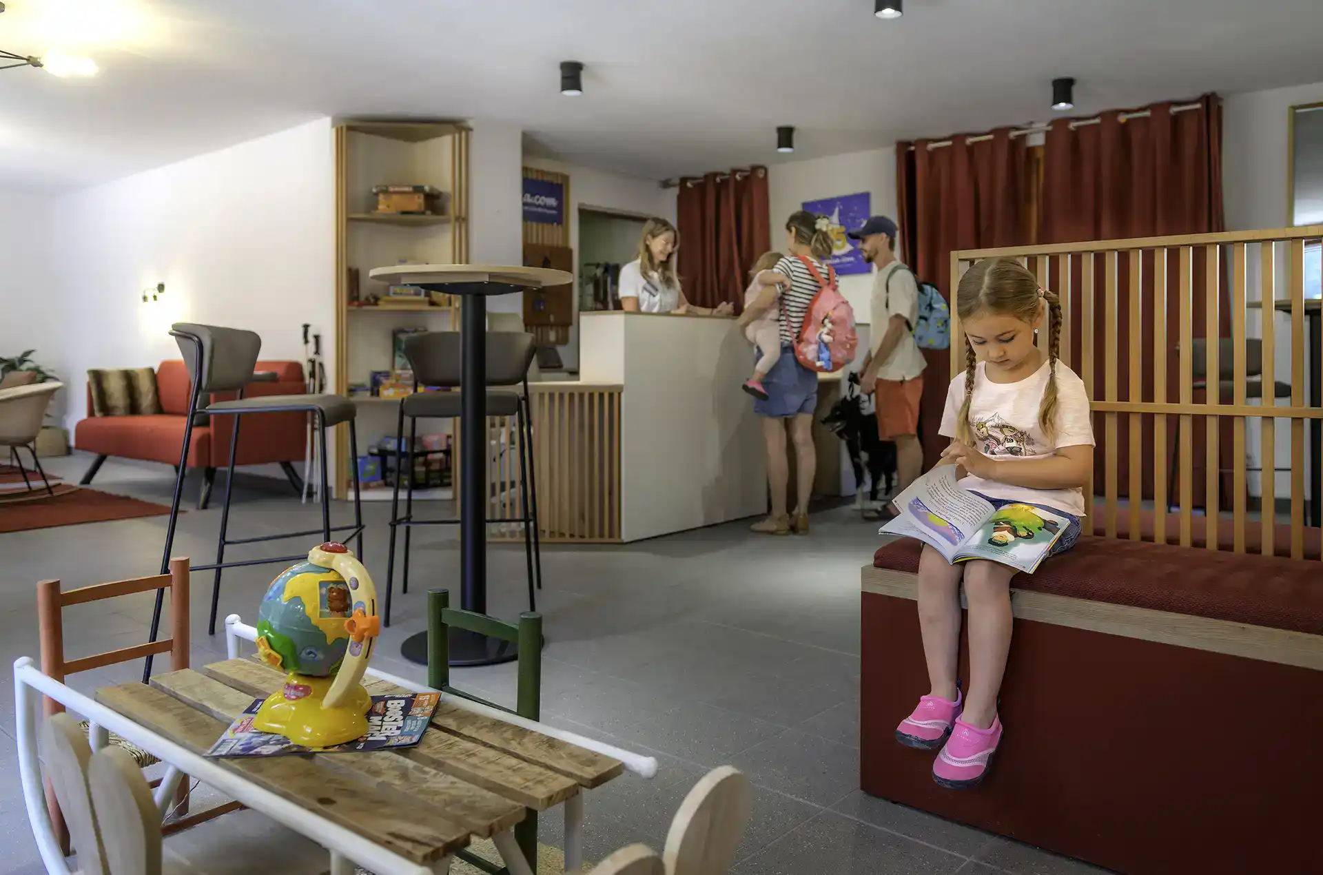 Réception de la résidence de vacances Goélia Les Balcons d'Anaïs à la Norma