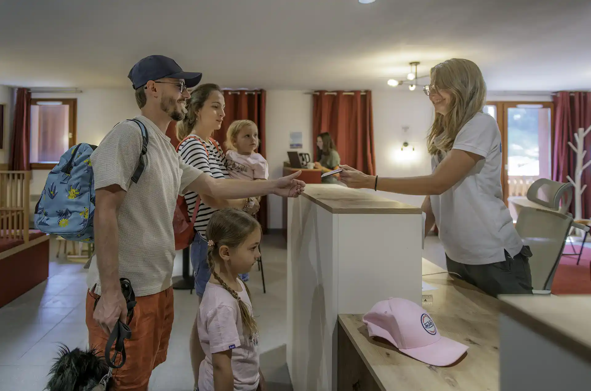 Réception de la résidence de vacances Goélia Les Balcons d'Anaïs à la Norma