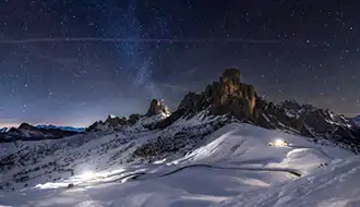 ski randonnée nocturne