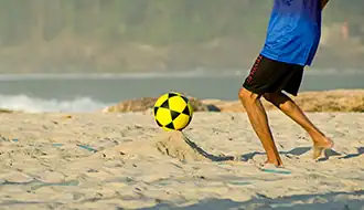 Beach football