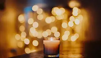Bougie de Noël