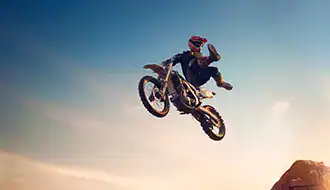 Freestyle-Motorrad